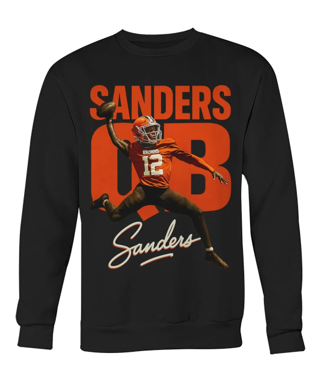 Sanders QB 12 Signature Crewneck view 5