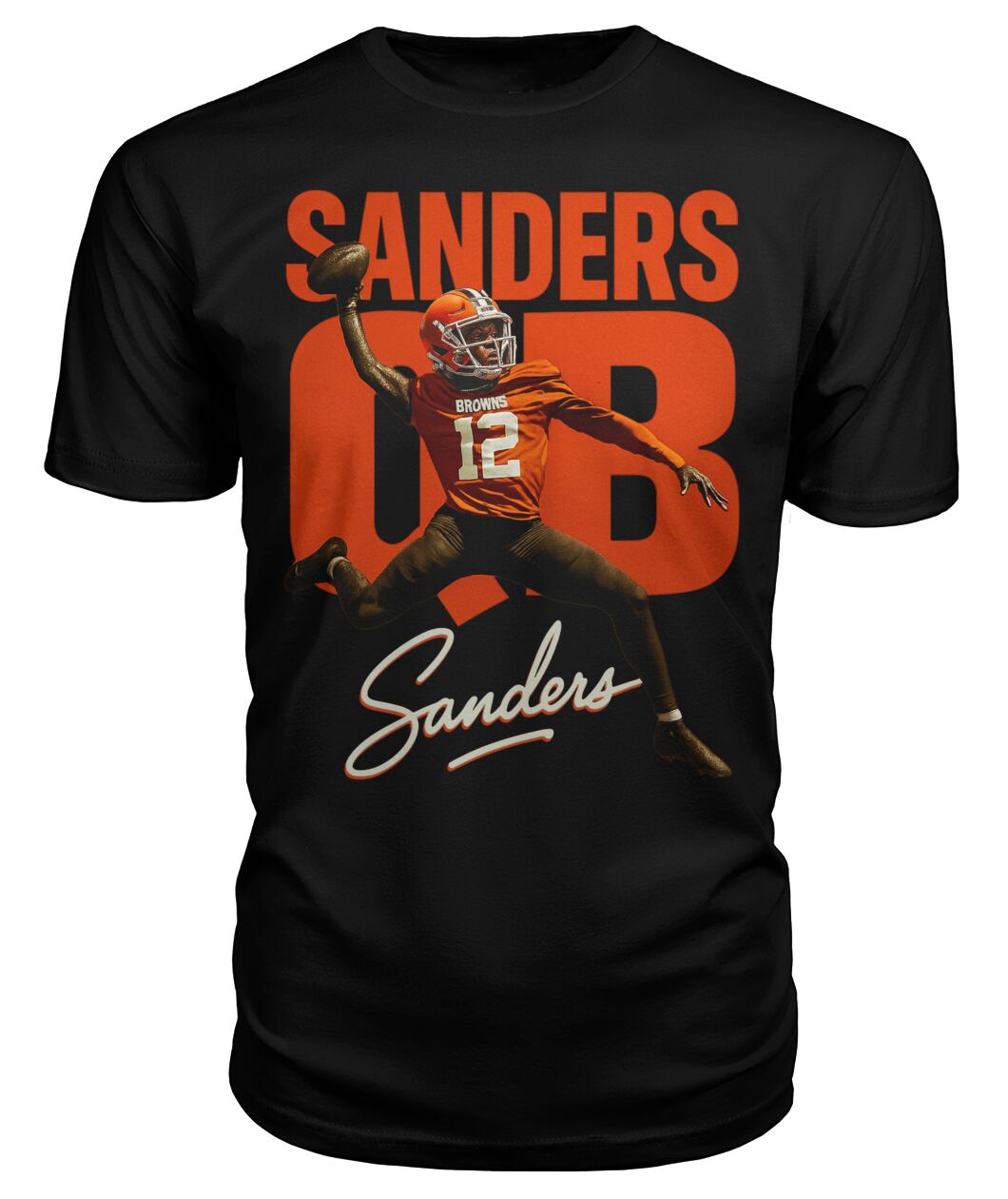 Sanders QB 12 Signature Shirt view 5