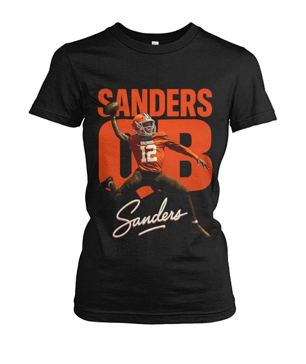 Sanders QB 12 Signature Shirt view 6