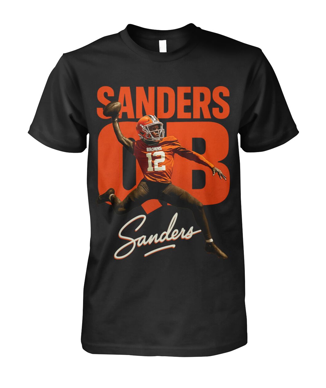 Sanders QB 12 Signature Shirt view 7