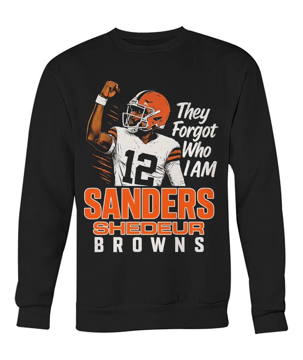 Shedeur Sanders 12 They Forgot Who I Am Shirt view 3