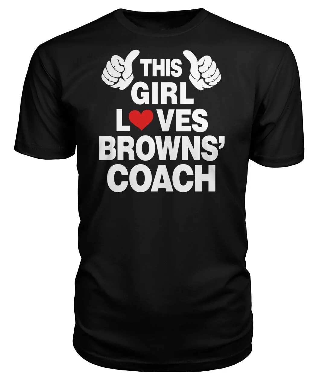 This Girl Loves Browns' Coach Hoodie view 6