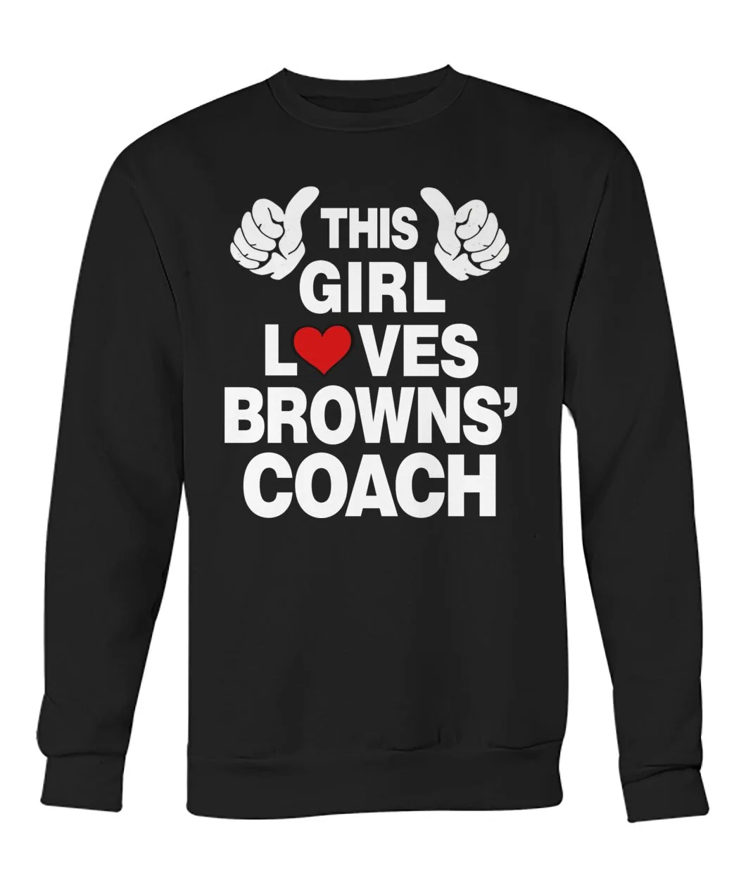 This Girl Loves Browns' Coach Hoodie view 8