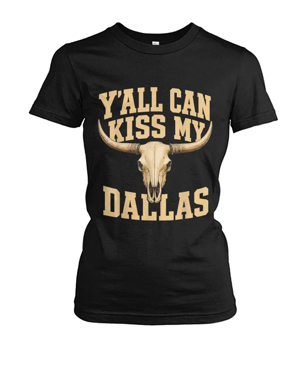 Y'all Can Kiss My Dallas Longhorn Shirt view 7